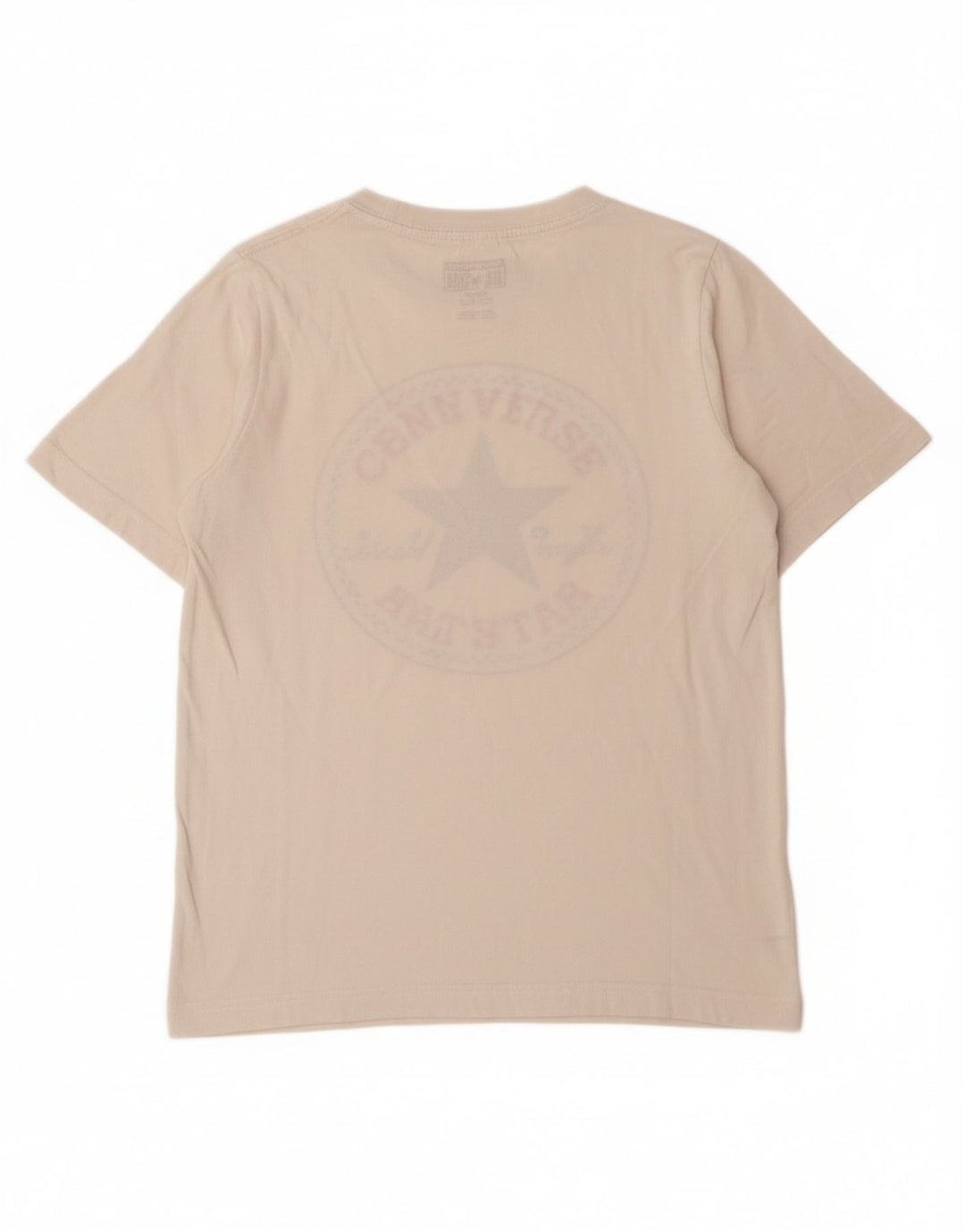 CONVERSE Boys Graphic T-Shirt Top 10-11 Years Medium White Cotton