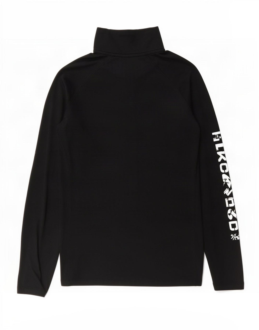 Under Armour Womens Graphic Pullover Tracksuit Top UK 12 Medium Black