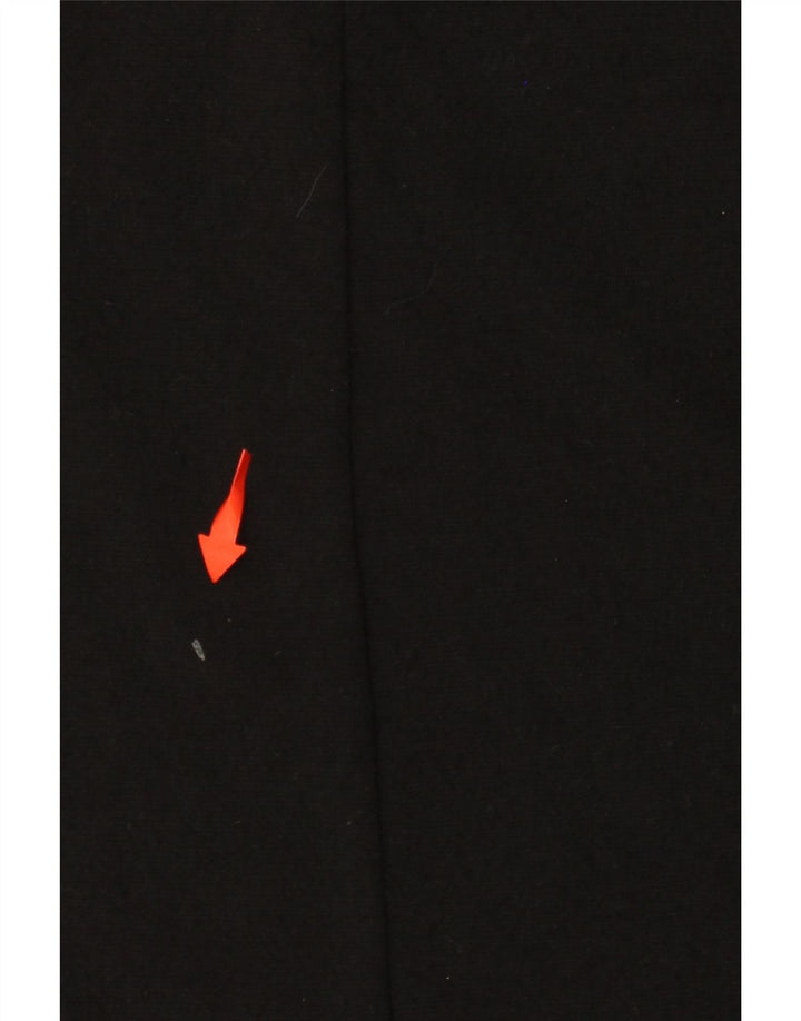 ZARA Womens Oversized T-Shirt Dress UK 14 Medium Black Polyester