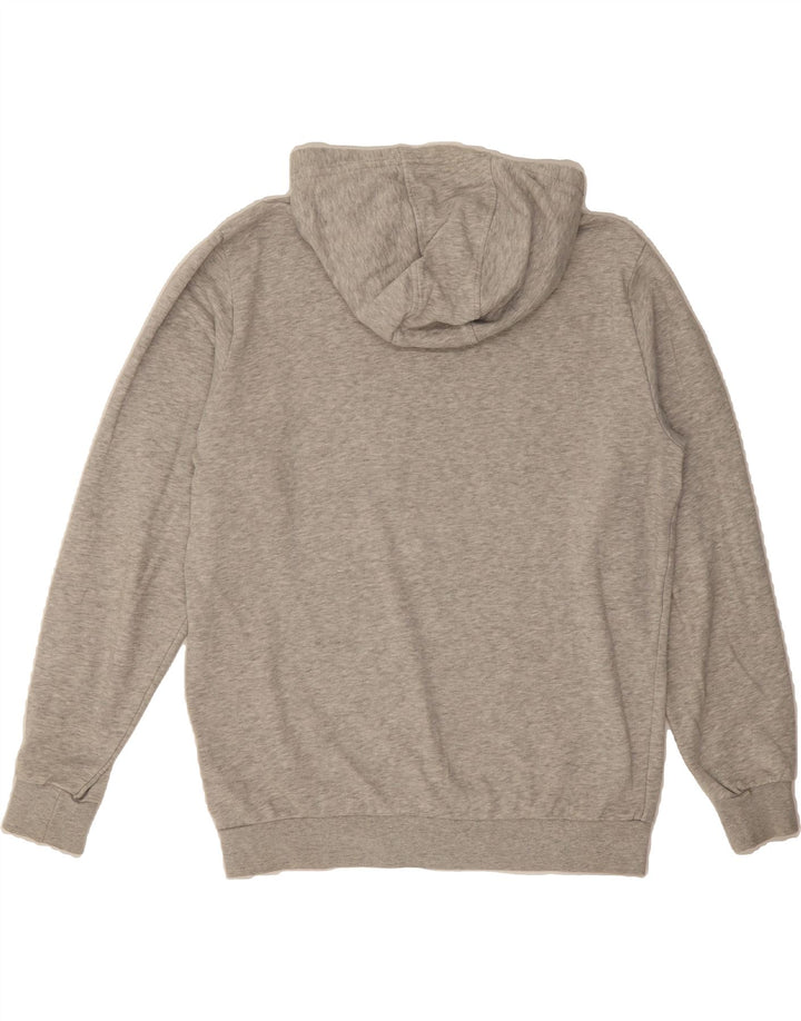 KAPPA Mens Graphic Hoodie Jumper Medium Grey Cotton Vintage Kappa and Second-Hand Kappa from Messina Hembry 