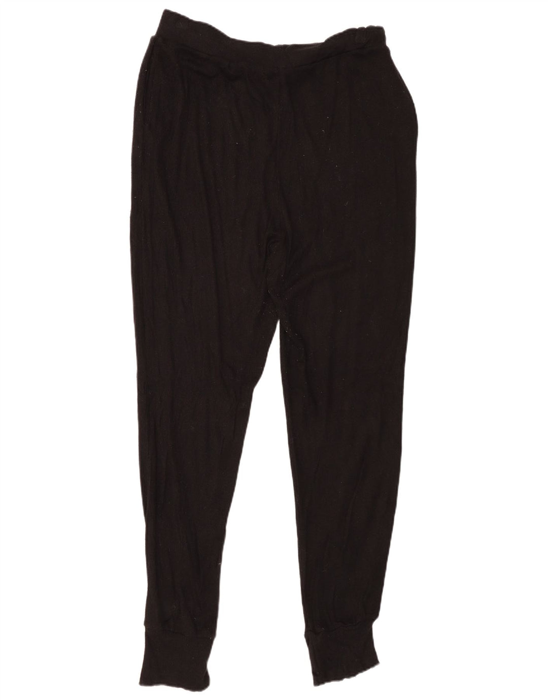 ZARA Womens Tracksuit Trousers Joggers UK 16 Large  Black