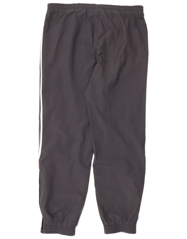 Adidas Mens Tracksuit Trousers Joggers UK 46/48 XL  Grey Polyester