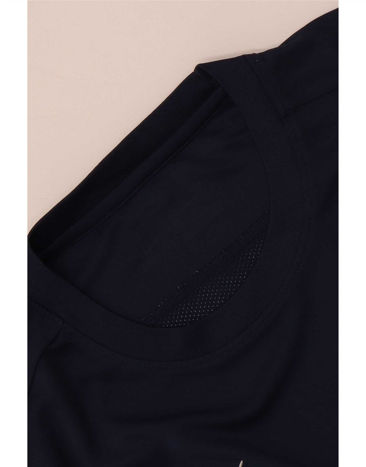 Nike Mens Dri Fit T-Shirt Top Large Navy Blue