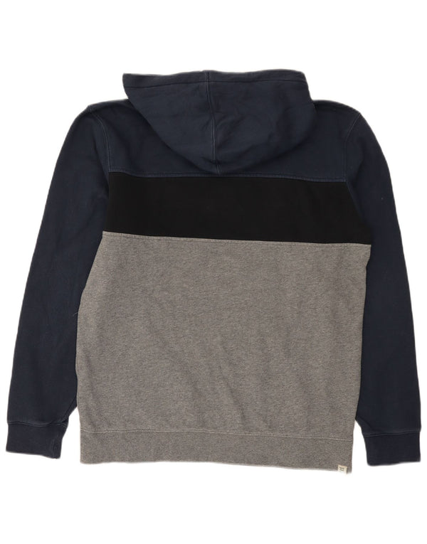 Vans Mens Graphic Hoodie Jumper Medium Multicoloured Colourblock Cotton