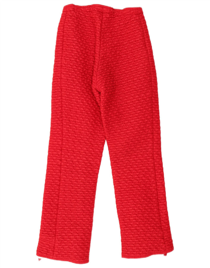 Vintage Womens Ski Trousers W26 L27 Red