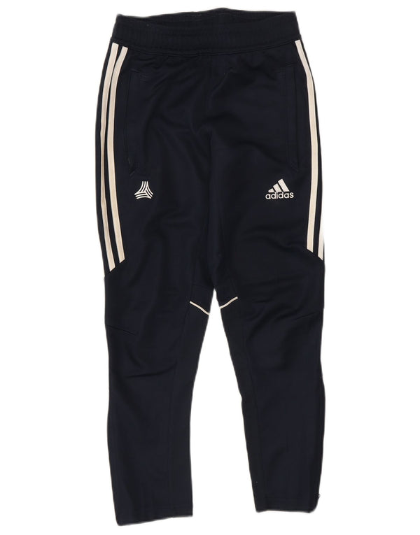 Adidas Boys Climacool Tracksuit Trousers 7-8 Years  Navy Blue Polyester
