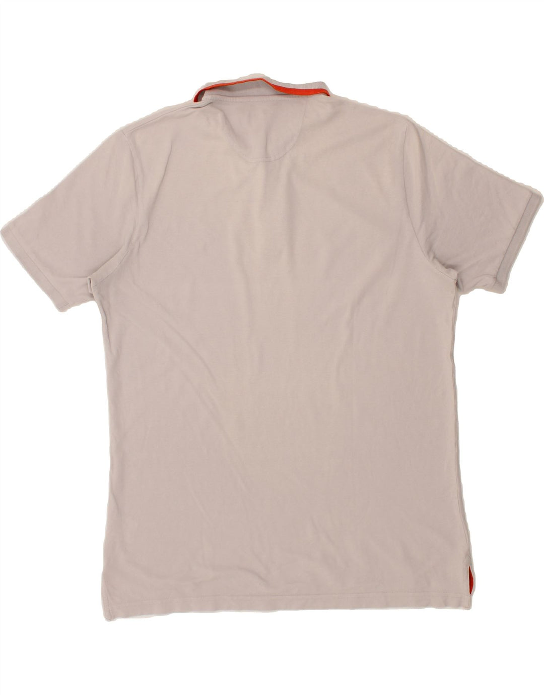 DACK'S Mens Polo Shirt 2XL Grey Cotton Vintage Dack's and Second-Hand Dack's from Messina Hembry 