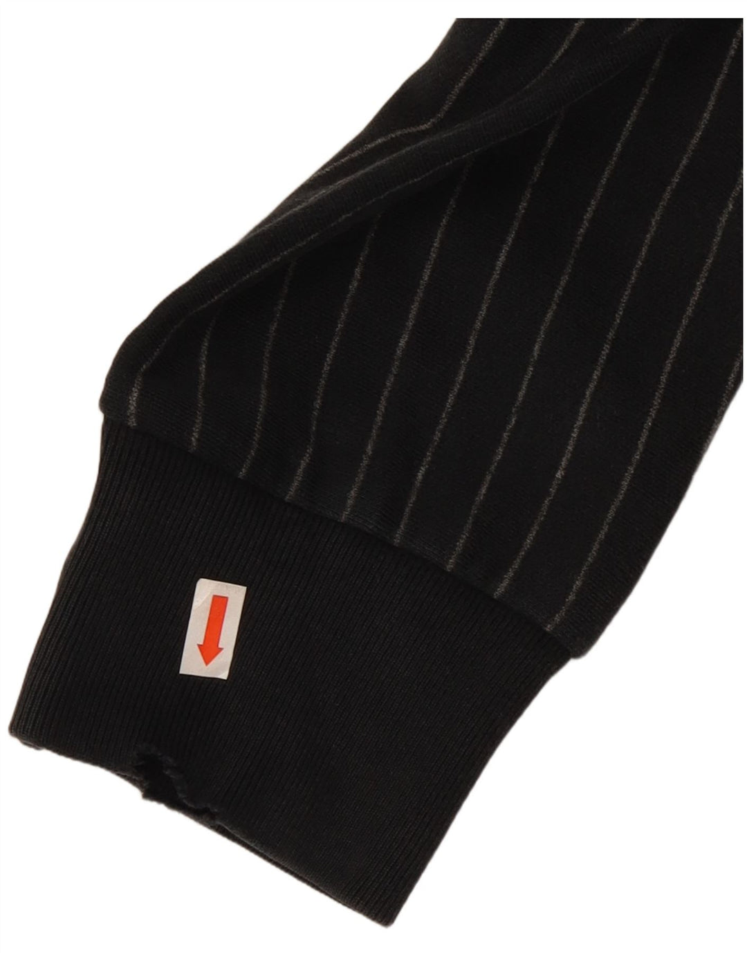 CONVERSE Mens Chuck Taylor Graphic Hoodie Jumper Medium Black Striped