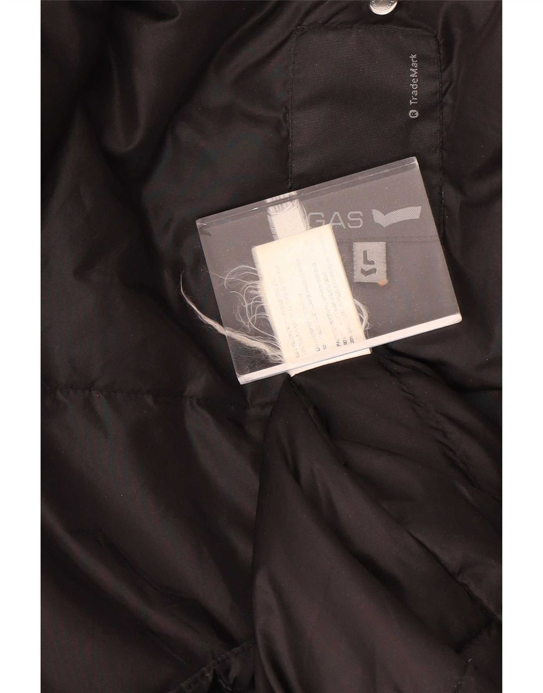 Gas Womens Padded Coat UK 16 Large Black Nylon