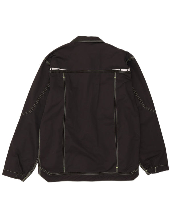 Dickies Mens Utility Jacket UK 42 XL Black Cotton