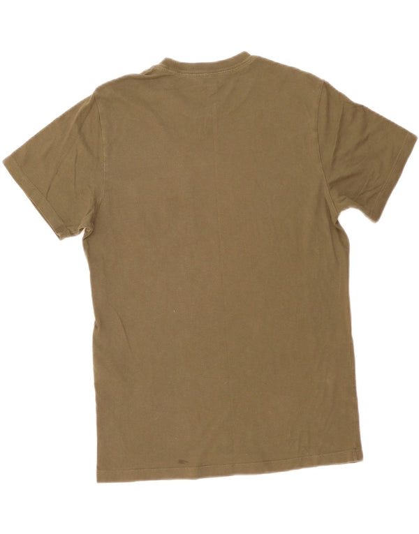 Levi's Mens T-Shirt Top Small Khaki Cotton