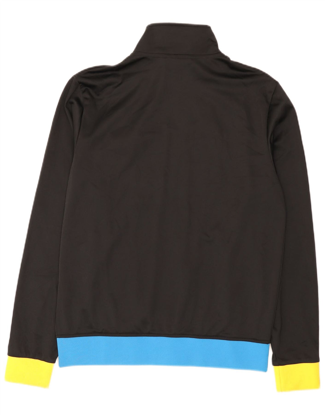 Fila Mens Graphic Tracksuit Top Jacket Medium Black Colourblock Polyester
