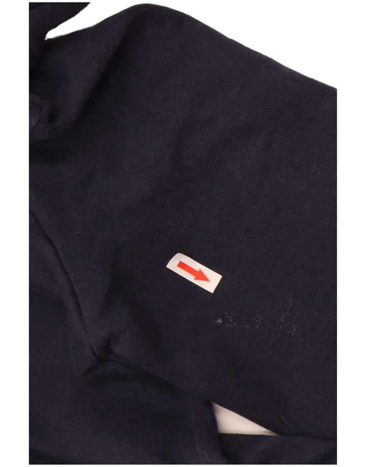 FANATICS Womens Chicago Bears Graphic Hoodie Jumper UK 16 Large Navy Blue