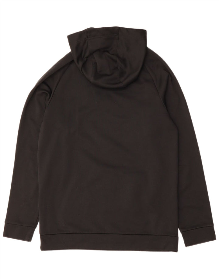 Nike Mens Therma-Fit Graphic Hoodie Jumper Small Black Polyester