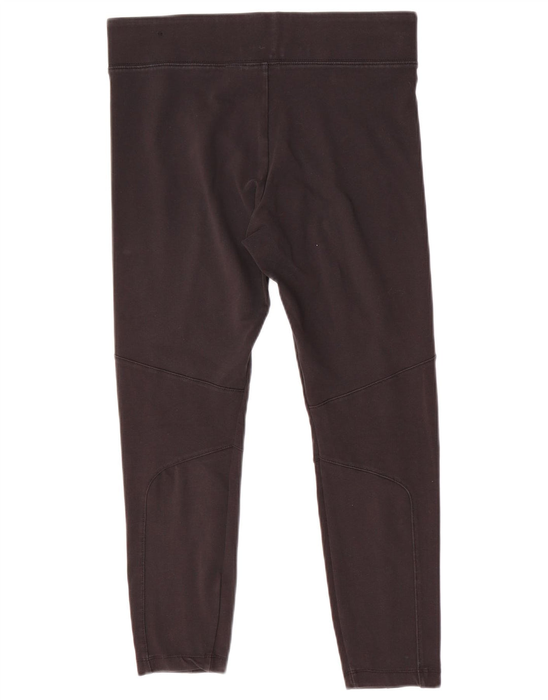 Nike Womens Crop Leggings UK 14 Large  Black Polyester