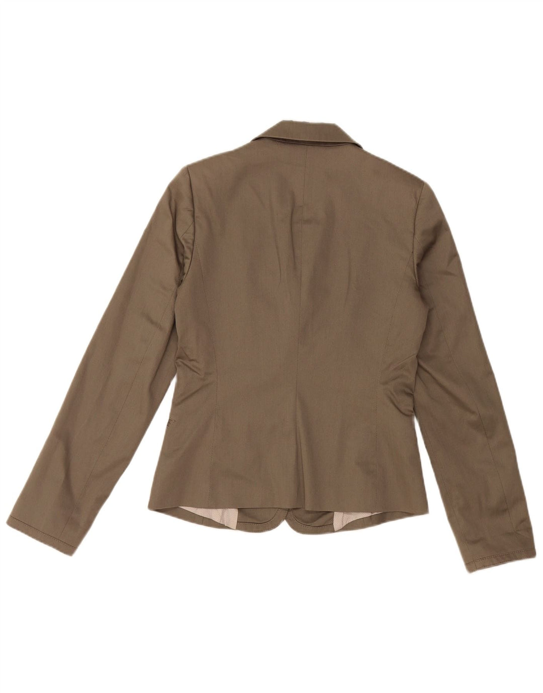 SISLEY Womens 2 Button Blazer Jacket UK 8 Small Grey