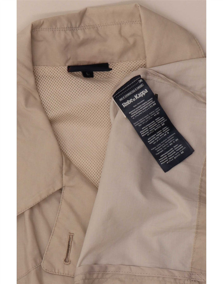 Kappa Womens Trench Coat UK 16 Large Beige Polyamide