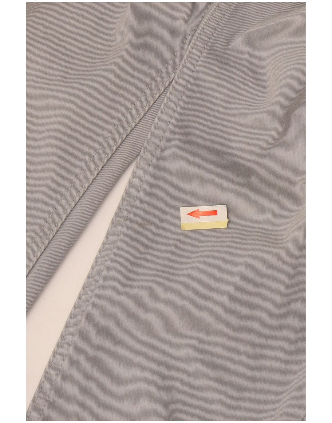 FAY Mens Slim Casual Trousers W32 L27 Grey Cotton