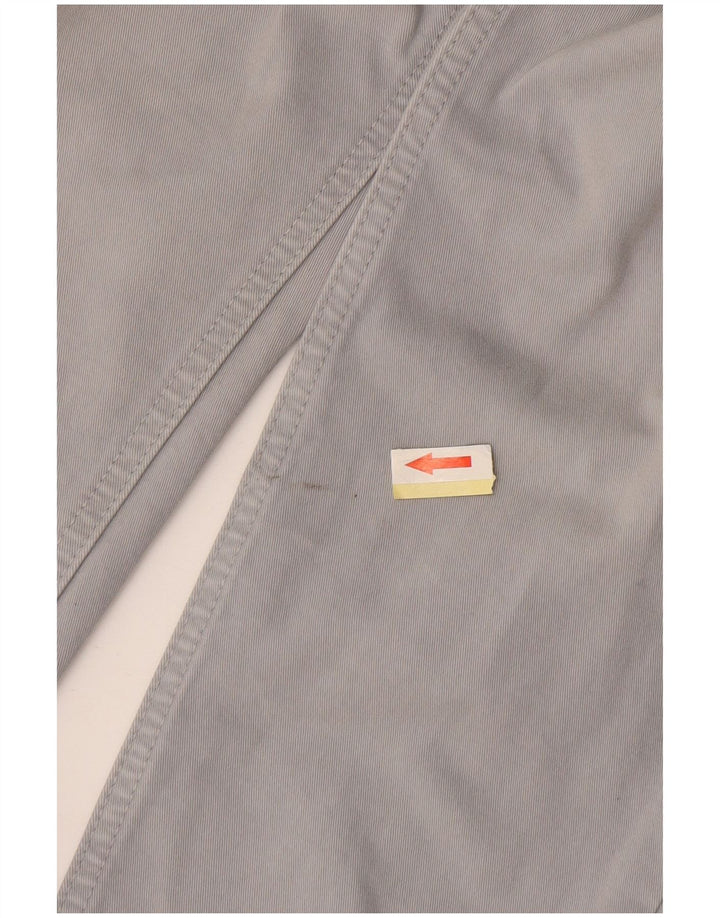 FAY Mens Slim Casual Trousers W32 L27 Grey Cotton