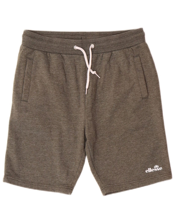 Ellesse Mens Sport Shorts Medium Khaki Cotton