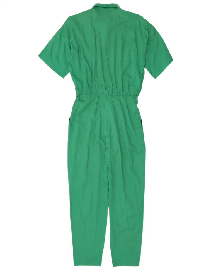 De Pletrl Womens Short Sleeve Jumpsuit IT 44 Medium Green
