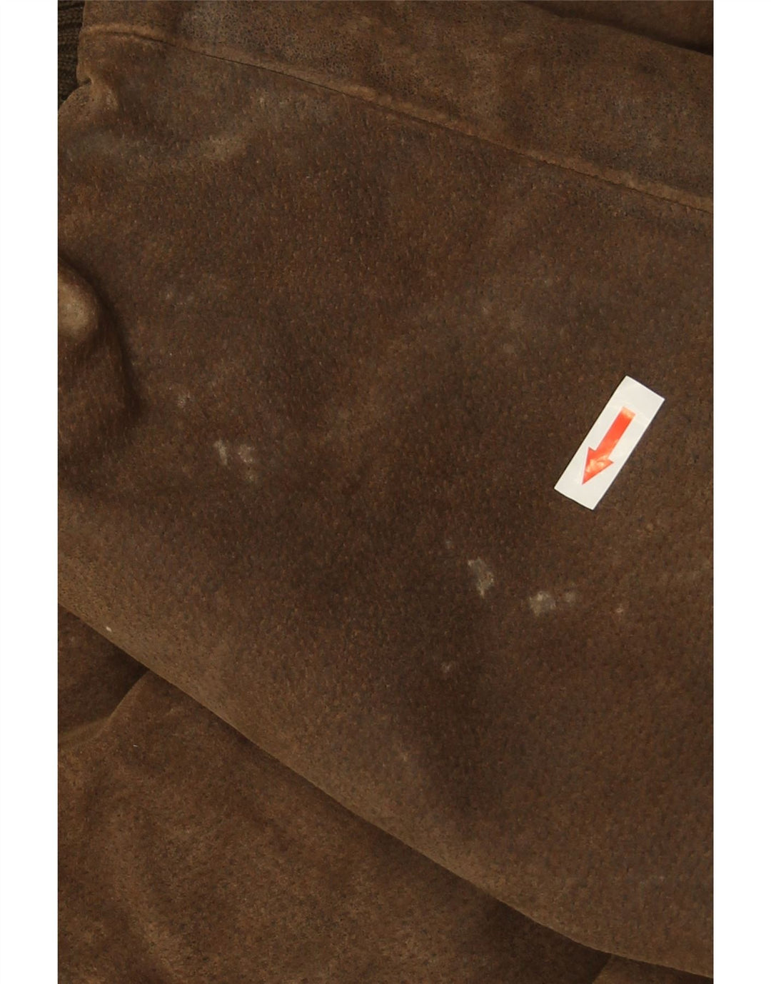 Vintage Mens Graphic Flight Aviator Jacket UK 38 Medium Brown