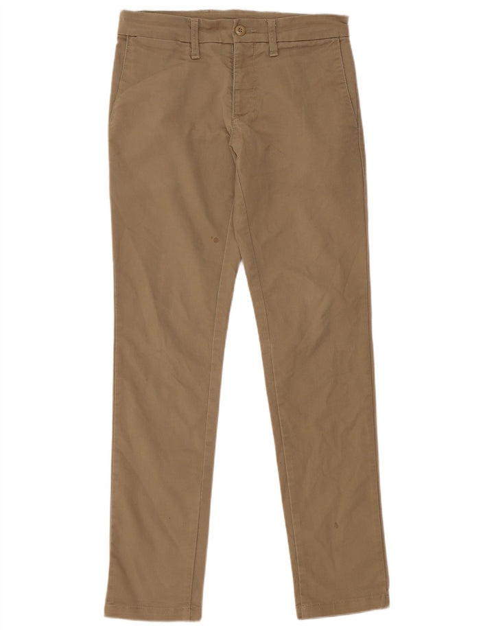 CARHARTT Mens Slim Chino Trousers W29 L32 Beige Cotton