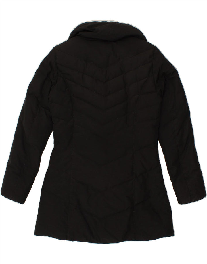 WOOLRICH Womens Padded Coat UK 6 XS Black Cotton Vintage Woolrich and Second-Hand Woolrich from Messina Hembry 