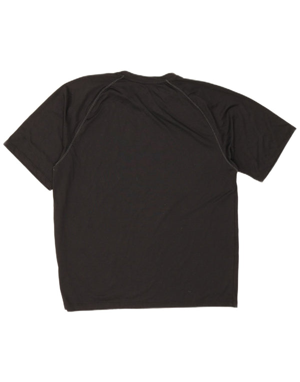 Adidas Mens UNC Pembroke Graphic T-Shirt Top Large Black Polyester