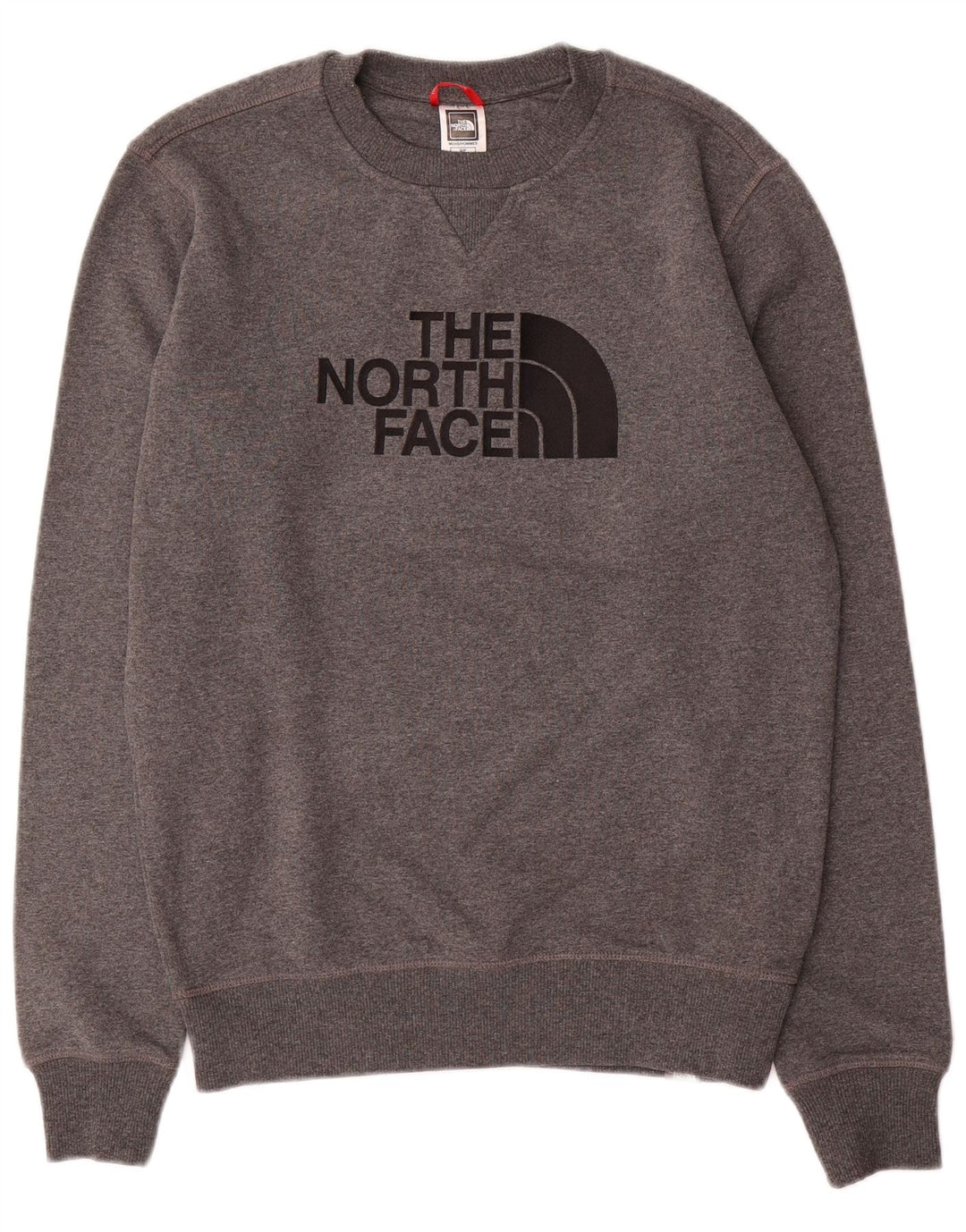 The North Face Mens Graphic Sweatshirt Jumper Small Grey Cotton