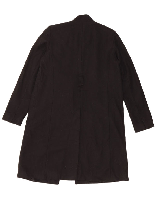 French Connection Womens Oversized Overcoat UK 12 Medium Black Wool