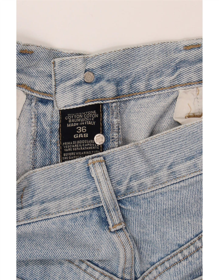 GAS Mens Straight Jeans W36 L29 Blue Cotton Vintage Gas and Second-Hand Gas from Messina Hembry 