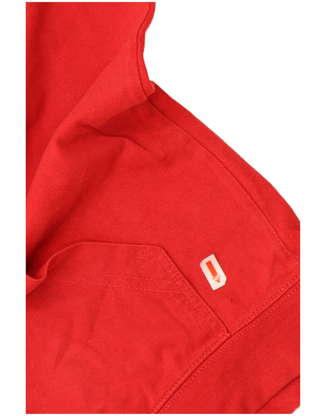 NIKE Mens Air Graphic Hoodie Jumper UK 45/47 XL Red Cotton