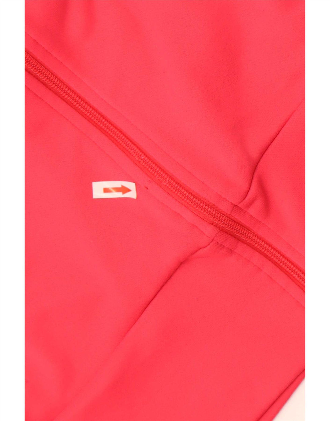 Adidas Womens Tracksuit Top Jacket UK 16 Large Pink Polyester