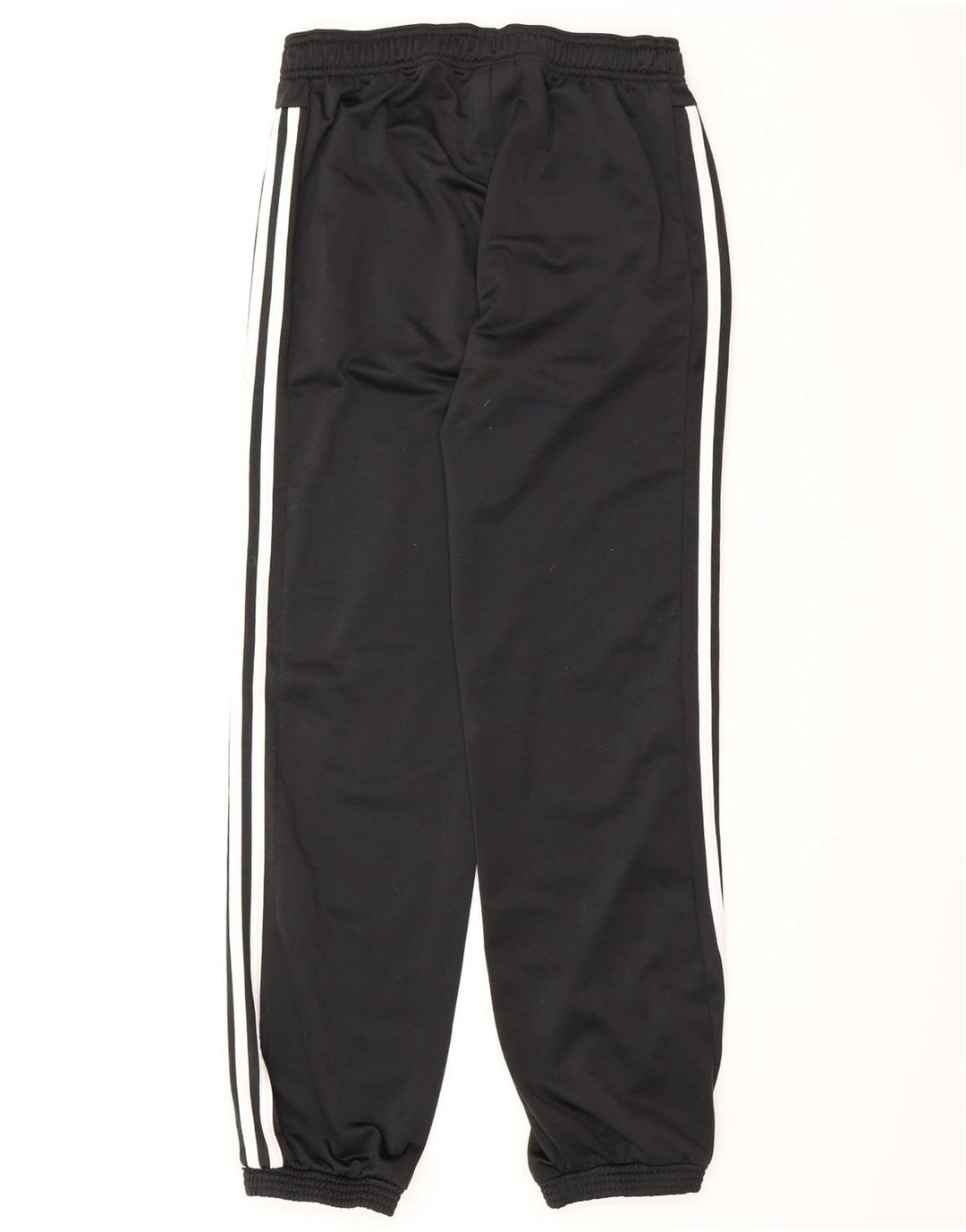Adidas Boys Tracksuit Trousers Joggers 13-14 Years  Black Polyester
