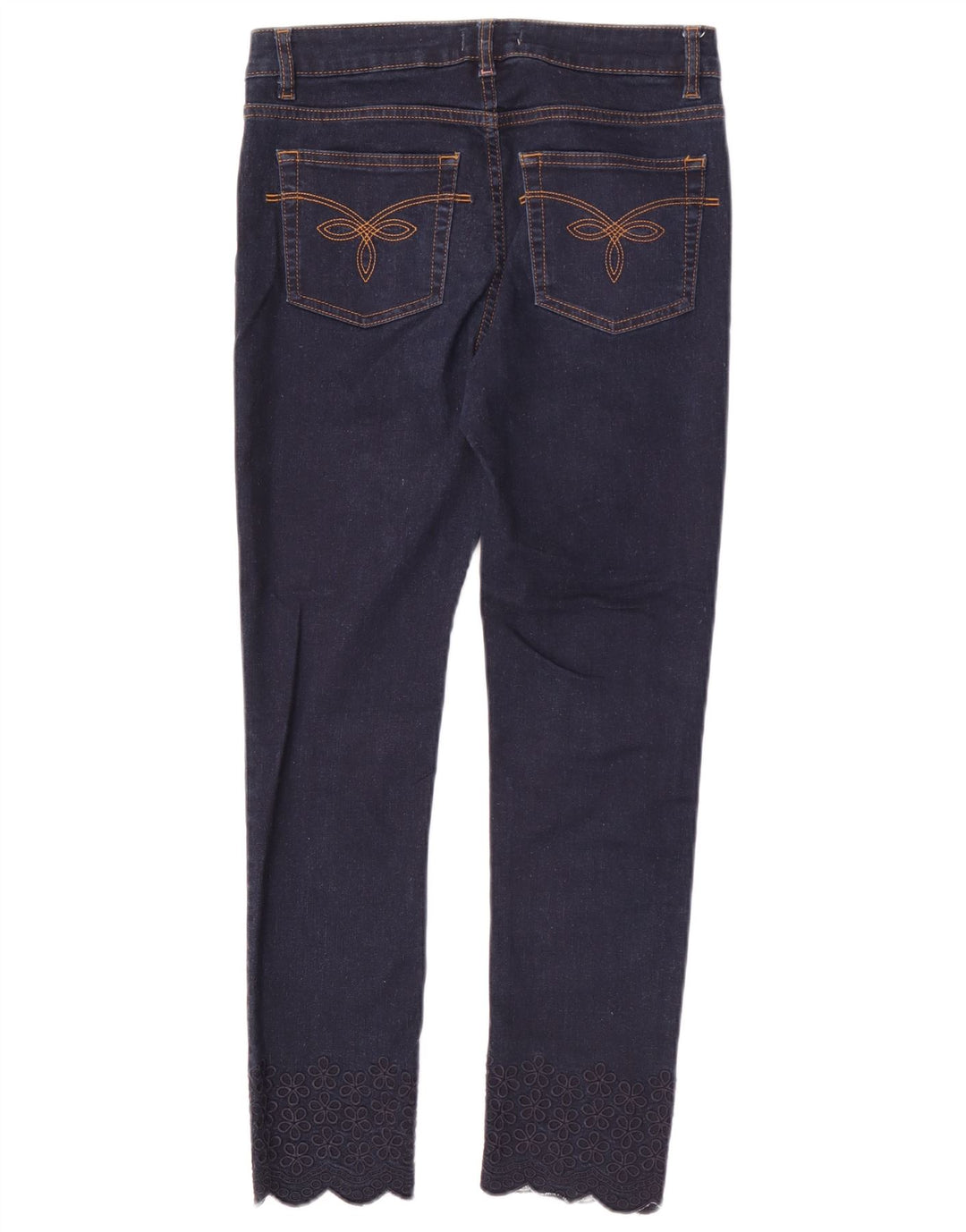 Ted Baker Womens Slim Jeans W28 L26 Navy Blue Floral