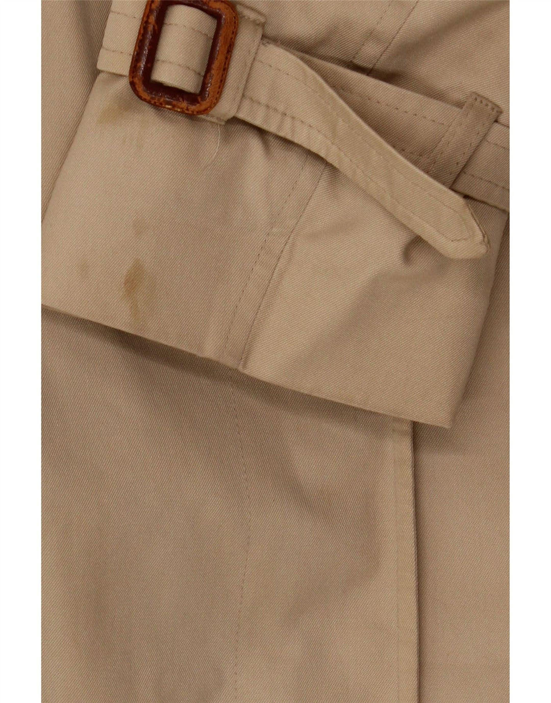 AQUASCUTUM Womens Trench Coat UK 14 Medium Beige