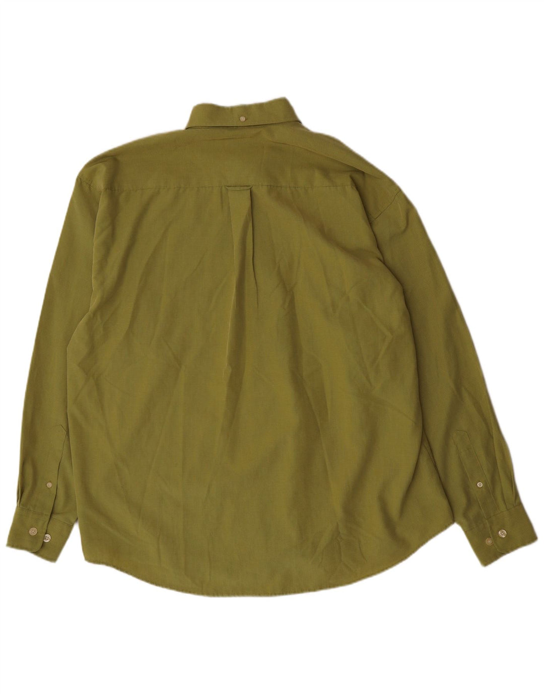 BEN SHERMAN Mens Shirt XL Green Houndstooth