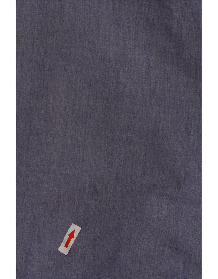 Zara Mens Bomber Jacket UK 38 Medium Blue