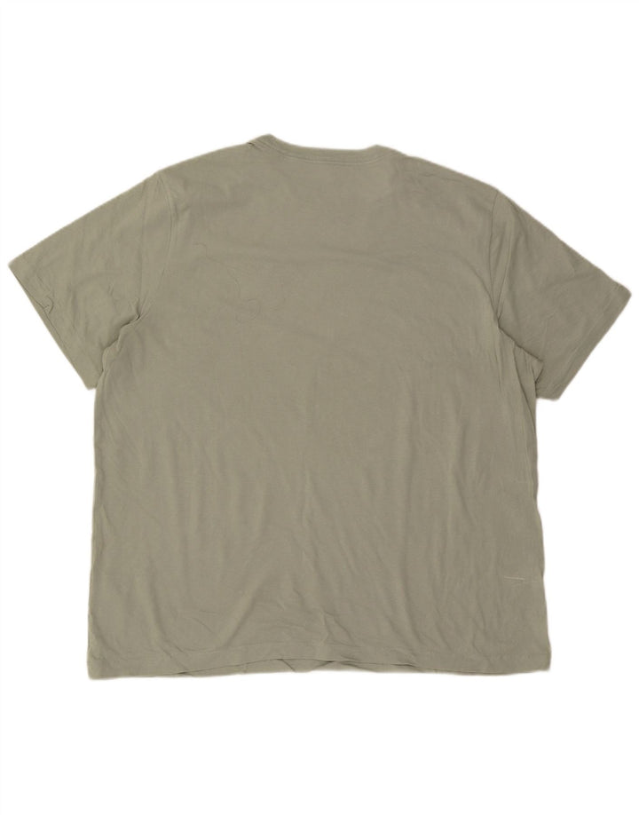 Nike Mens T-Shirt Top 2XL Green Cotton