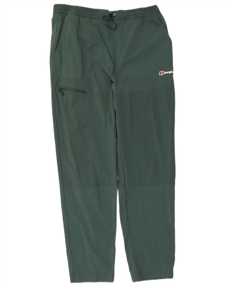 Champion Mens Cargo Tracksuit Trousers XL Green Polyamide