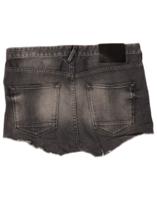 Scotch & Soda Womens Denim Hot Pants W30 medium Grey Cotton