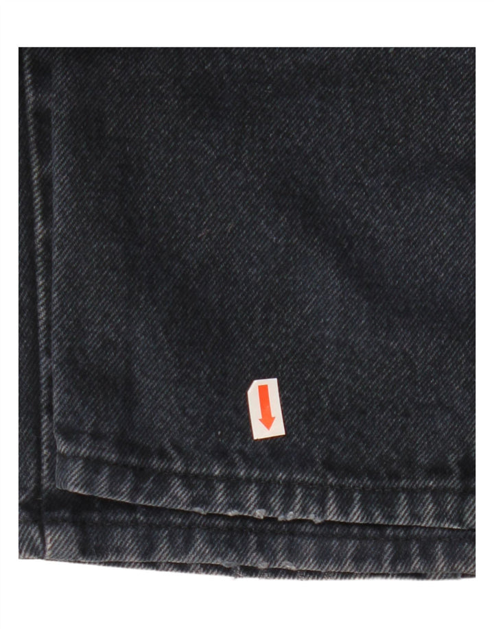 TRUSSARDI Mens Tapered Jeans W29 L29 Navy Blue Cotton