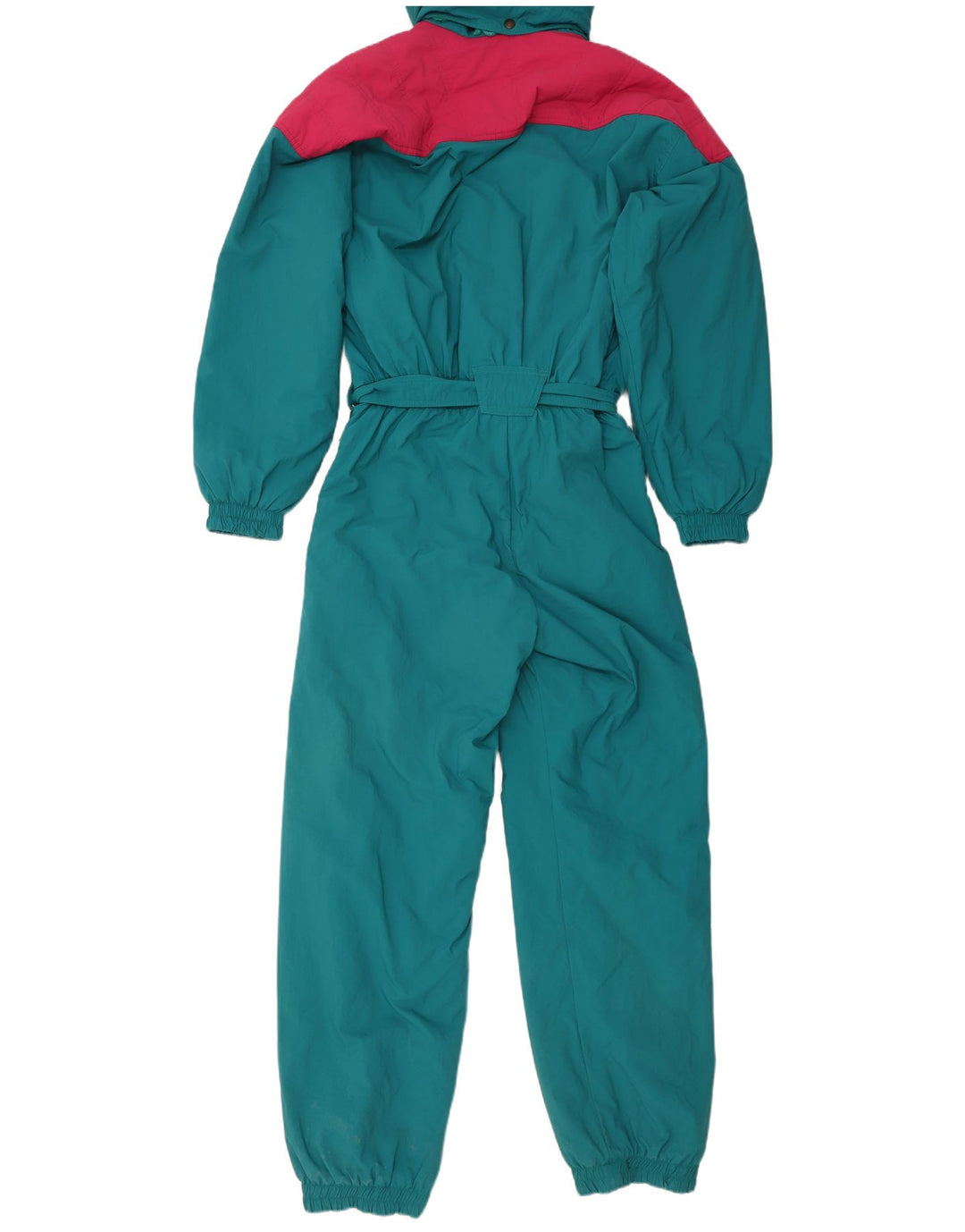 Colmar Mens Hooded Ski Jumpsuit IT 48 Medium  Blue Colourblock