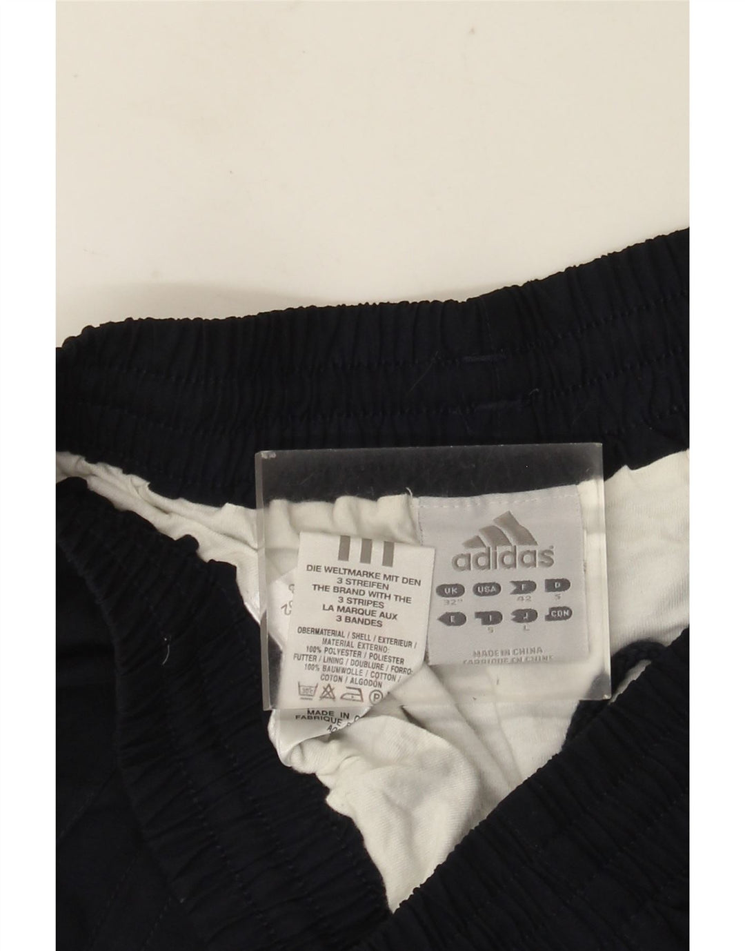 Adidas Mens Sport Shorts Medium  Navy Blue Polyester