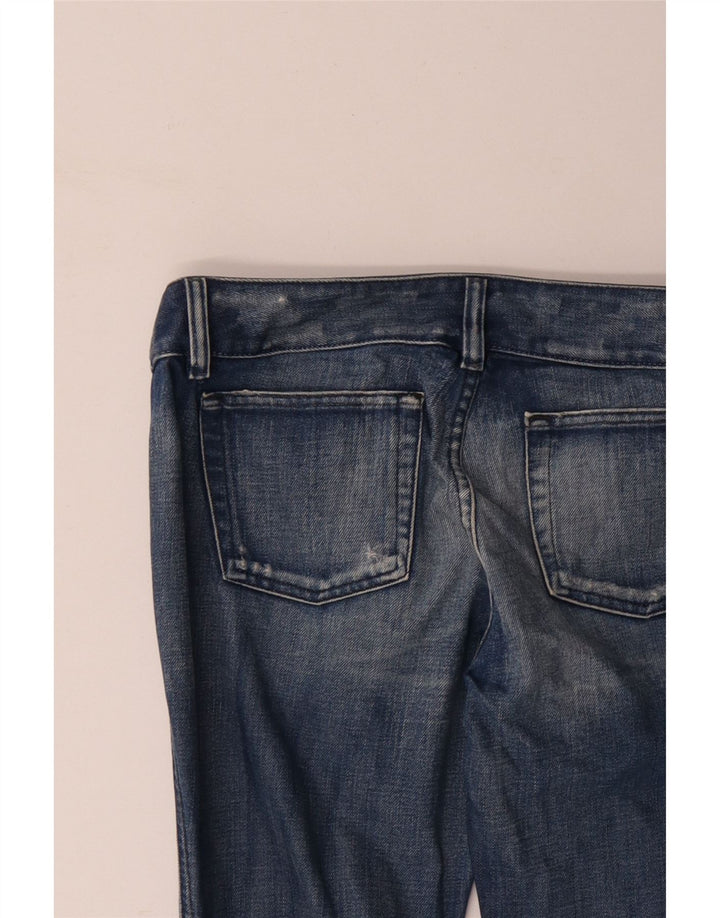 DIESEL Womens Distressed Bootcut Jeans W31 L29 Blue Cotton