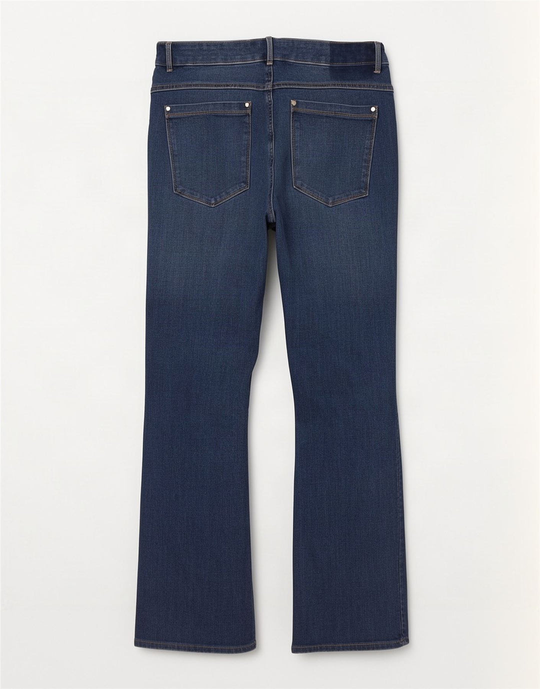 Marks & Spencer Womens Magic Slim Flared Jeans UK 16 Large 35 L28 Blue