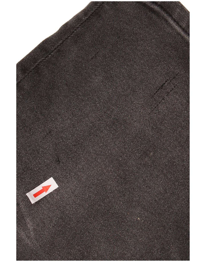 ZARA Mens Denim Shorts EU 46 XL W36  Grey Cotton