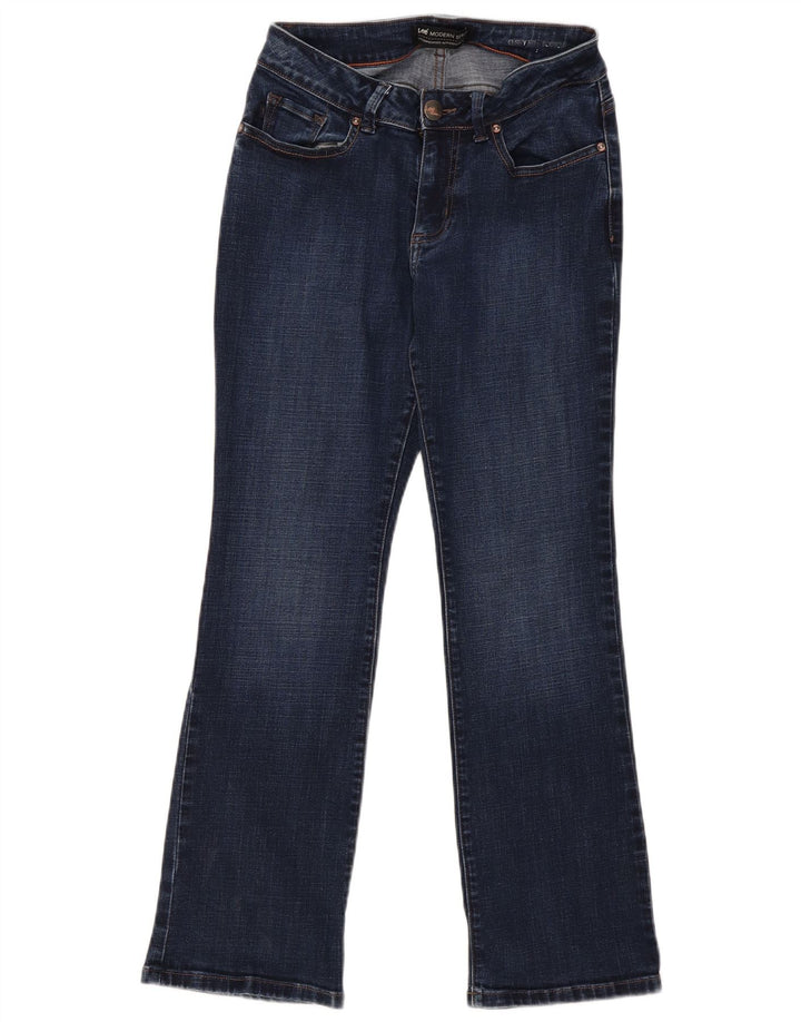 Lee Womens Curvy Fit Modern Rise Bootcut Jeans US 6 Medium W28 L29 Blue