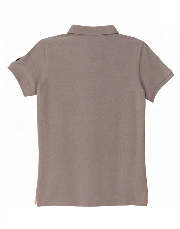 Superdry Mens Classic Fit Polo Shirt Medium Grey Cotton
